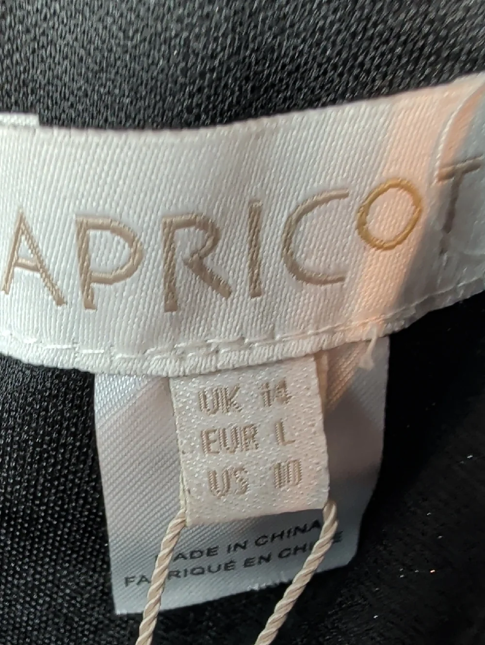 Apricot Silver Sparkle V-Neck Sleeveless Party Dress Large Nwt - Picture 7 of 10